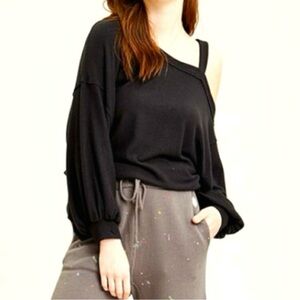Free People We The Free Off The Shoulder Sweater Top